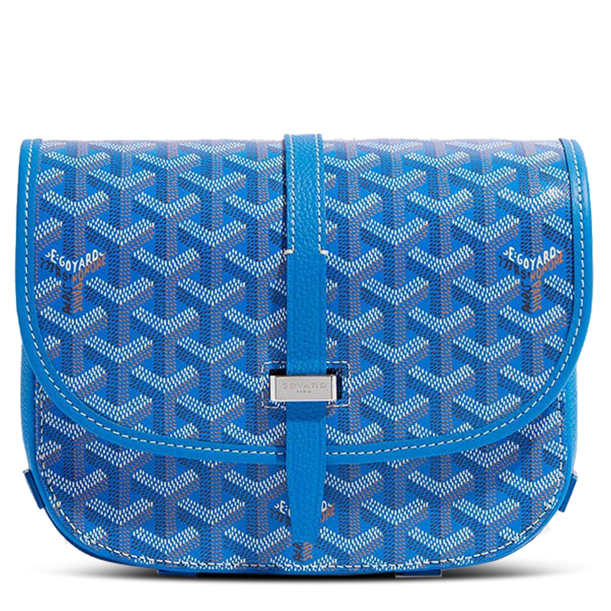 Goyard Blue 'Belvedere PM' Messenger Bag