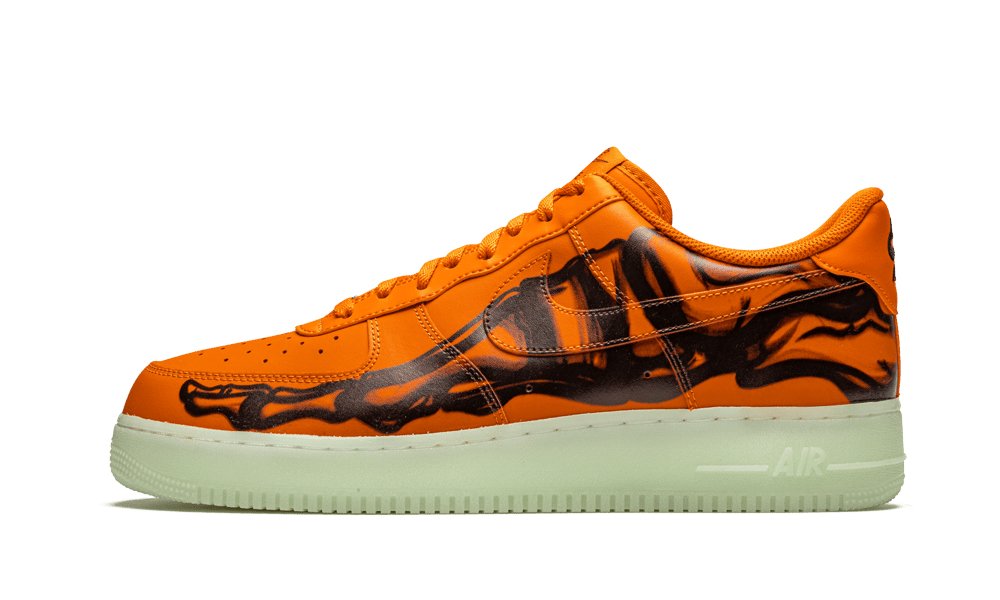 Nike Air Force 1 Skeleton Orange - INSTAKICKSZ LTD